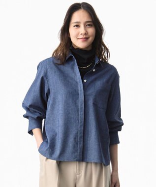  【SHIHOさん着用・着回し抜群】シアーツイストインナー トップス