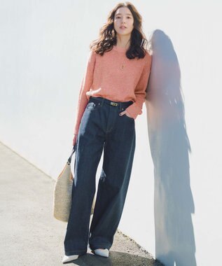 23区 ツイスト バックル ベルト ブラック系