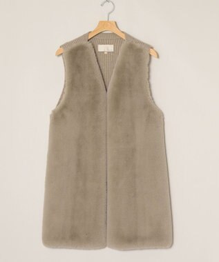 ONWARD Reuse Park 【自由区】ベスト秋冬 ベージュ