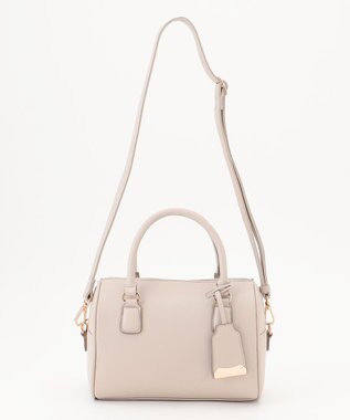 ANY SIS 【2WAY】カラーミニボストン バッグ グレージュ