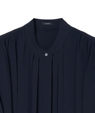 JOSEPH エアリープリッセ　ドレス Navy