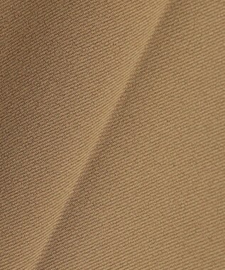 自由区 L 【WEB限定カラーあり/洗える/撥水加工】TRギャバ ワイドクロップドパンツ キャメル系