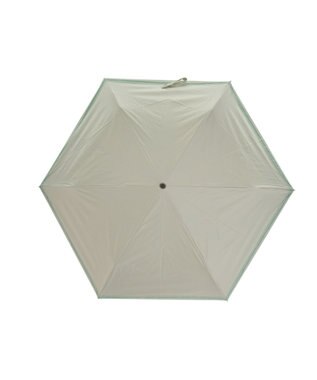 MOONBAT 晴雨兼用日傘 折りたたみ傘 ランダムボーダー／遮光 遮熱 UV オフホワイト