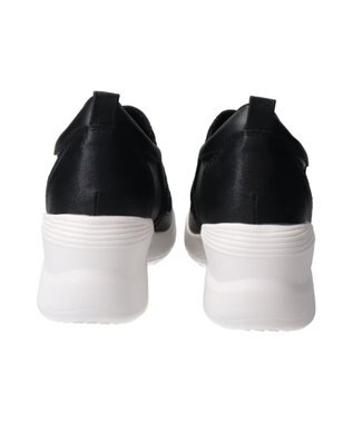 Bridget Birkin 【Round About】スリッポンヒールスニーカー ブラックコンビ