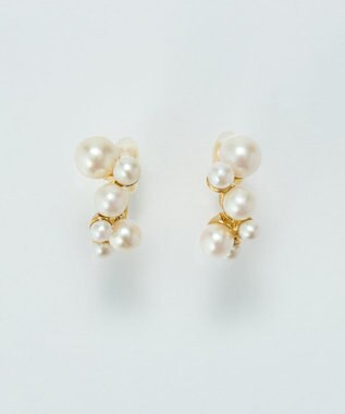 Phoebe 【痛くないシリーズ/金属アレルギー対応】クラスパールライトフィットイヤリング ゴールド