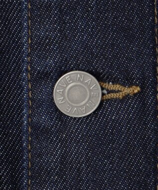 NAVE 【ReNAVE・洗える/中綿】ライトデニム ブルゾン ネイビー系