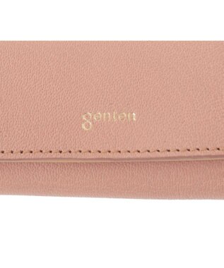 genten フレスコ キーケース ピーチベージュ