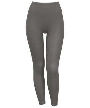 Wing あったかインナー　【綿の贅沢オーガニック】　オーガニックコットン混　やわらかな肌ざわり　足首丈　ウイング／ワコール　ER4830 グレー