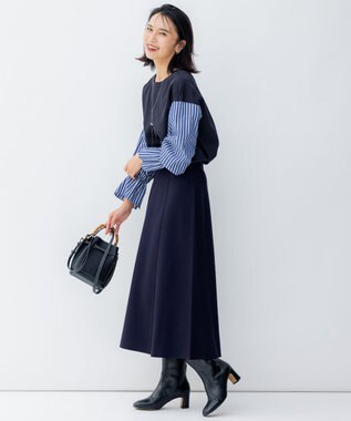 23区 プランプラリエットネックレス シルバー系