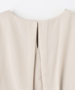 ANY L 【ウエストゴム】プリーツワンピース ベージュ