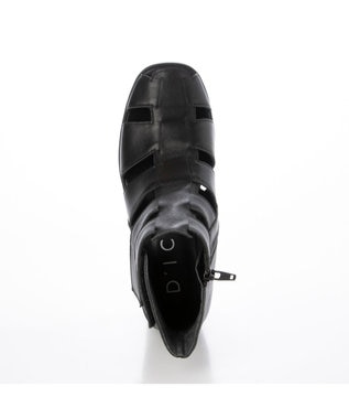 MODE ET JACOMO <D'ICI>グラディエーターウエッジブーツサンダル ブラック