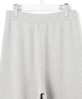 23区 L 【見上愛さん着用/洗える】カシミヤブレンド ニット パンツ ライトグレー系