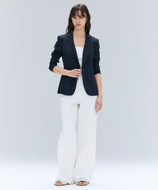 BEIGE， 【洗える】CINDY / テーラードジャケット Navy