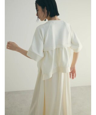 Green Parks armonia．カットレイヤードワンピース White