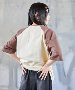 WEGO 【ユニセックス着用ITEM/MLサイズ展開】ヴィンテージライクラグラングラフィックT（SS） ブラウンその他