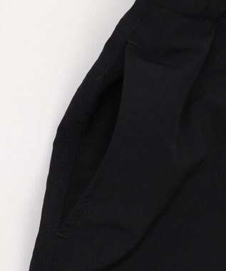 WEGO 【撥水/速乾/ウエストゴム/ユニセックス着用ITEM/MLサイズ展開】ナイロンイージーバギーカーゴショーツ ブラック