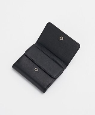russet シンプルプラスミニウォレット(SO-442) Black