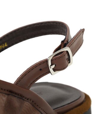 AMERICAN HOLIC チュールフラットシューズ Brown