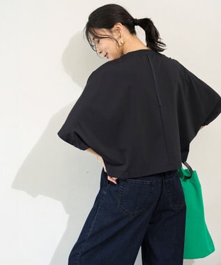 UNFILO L BEAUTY FORM-T ドルマンTシャツ ネイビー