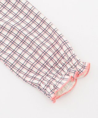 組曲 KIDS 【80-100cm】シャーリングブラウス Tシャツ ネイビー系5