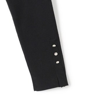 23区 【滝沢眞規子さん着用/一部店舗限定/洗える】ニットコンビジャカード ワンピース ブラック系