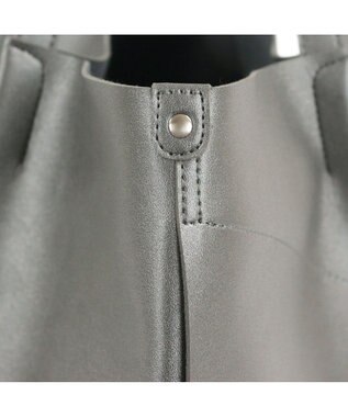 ROOTOTE 0188【オフィシャルストア限定】LT.ミディアム.レザレット.RTG-A 02：ダークシルバー