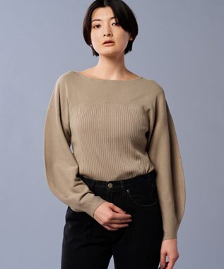 【手洗い可】スムース ニット ビスチェ プルオーバー（uncrave STANDARD）