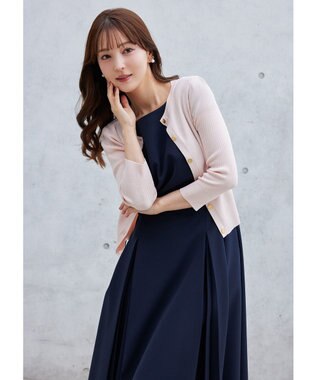 TOCCA 【洗える】SPRINGTIME KNIT ニットカーディガン ピンク