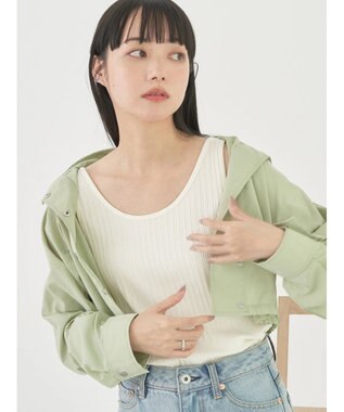 earth music&ecology ２ＷＡＹネックタンクトップ Off White