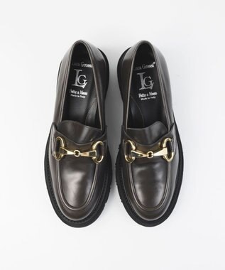 BONTRE 【LucaGrossi/ルカグロッシ】厚底ビットローファー/G873M-UA グレー