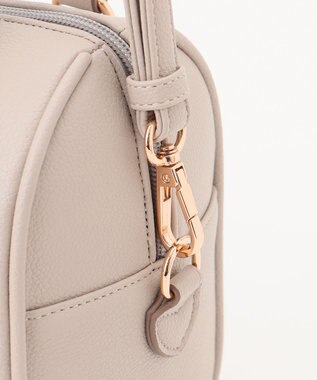 ANY SIS 【2WAY】カラーミニボストン バッグ グレージュ