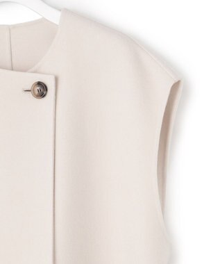 23区 L ウールリバー ジレ ベージュ系