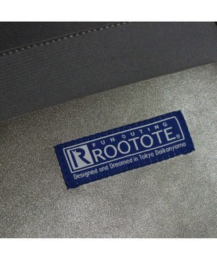 ROOTOTE 0188【オフィシャルストア限定】LT.ミディアム.レザレット.RTG-A 02：ダークシルバー