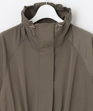 自由区 L 【撥水加工/洗える】キルトコンビアウター ダークブラウン系