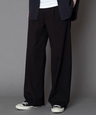 WEGO カバーフィットバルーンスラックス ブラック