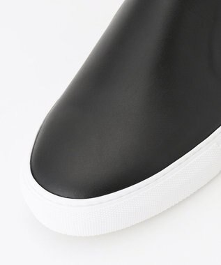 JOSEPH HOMME 【LEON 6月号掲載】スムースレザー スニーカー SLIPON ブラック系