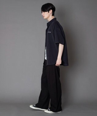 WEGO カバーフィットバルーンスラックス ブラック