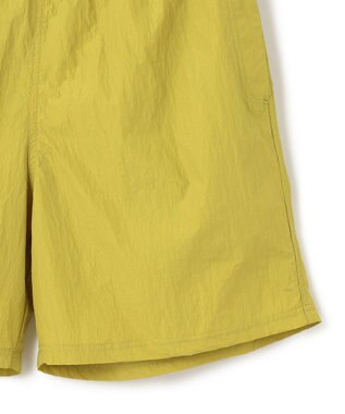 UNFILO MENS 【男女兼用】撥水 アクティブショーツ ライムイエロー