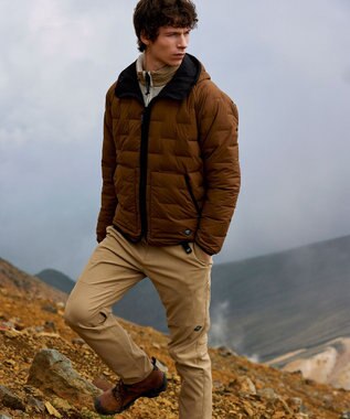 JOSEPH ABBOUD MOUNTAIN 【イージーケア/速乾性/ライナードッキング対応・軽量糸使用】 コンビジップ ブルゾン アイボリー系