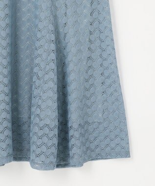 ANY SIS 【洗える】レースマーメイド スカート ライトブルー