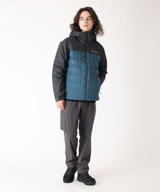 Columbia Columbia/ グランドトレックIIIダウンフーデッドジャケット /コロンビア Everblue、 Shark