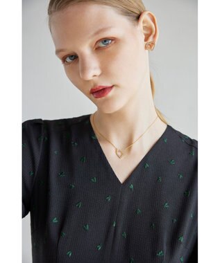 TOCCA 【星風まどかコラボ・大好評につき追加生産！】IN MY HEART ドレス ブラック系7