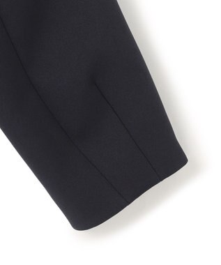 23区 【VERYコラボ】ストレッチトリプルクロス ノーカラージャケット ネイビー系