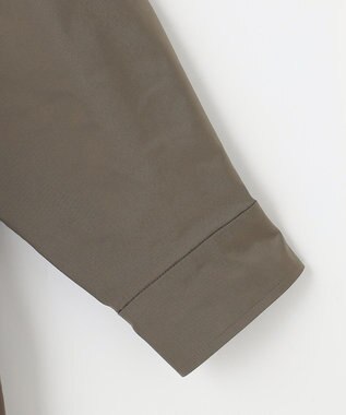 自由区 L 【撥水加工/洗える】キルトコンビアウター ダークブラウン系