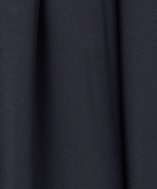 TOCCA 【WEB限定・洗える・消臭】RIBBON ROSETTE HALF ドレス ネイビー系