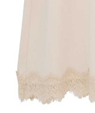 earth music&ecology レースインナーキャミワンピース Gray Beige