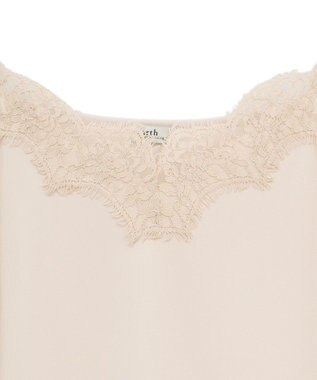 earth music&ecology レースインナーキャミワンピース Gray Beige