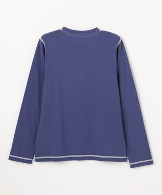 J.PRESS KIDS 【140-170cm】20/2 天竺ロゴ カットソー ダルブルー系