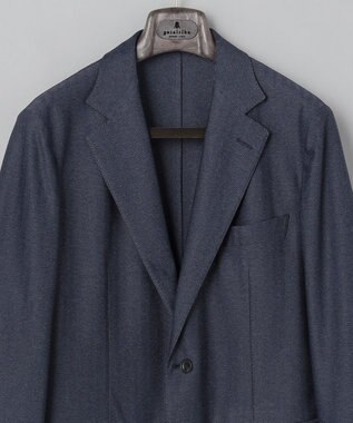 GOTAIRIKU セットアップ対応【カイテキ７機能】ドライジャージー ジャケット_ヘリンボーン柄(26年モデル) ネイビー×ヘリンボーン柄