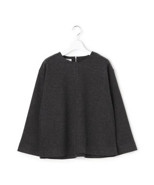 J.PRESS YORK STREET 【WOMEN】ウールライクジャージー プルオーバーシャツ グレー系